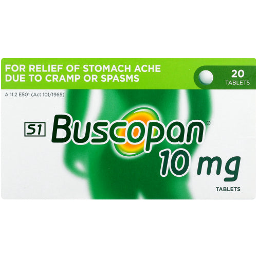 Buscopan 10mg Tablets 20s