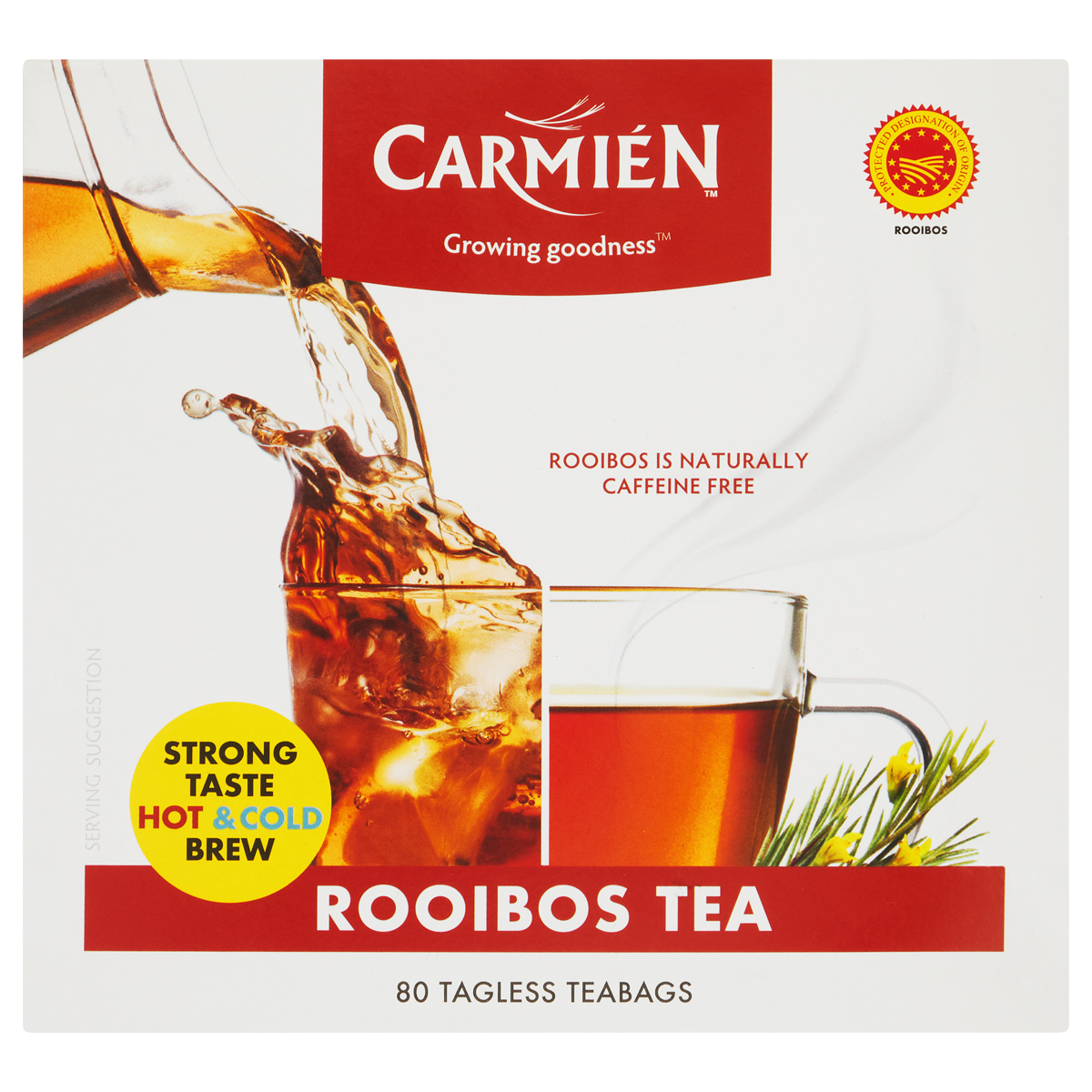 Carmien Tea Organic Rooibos Natural 80's