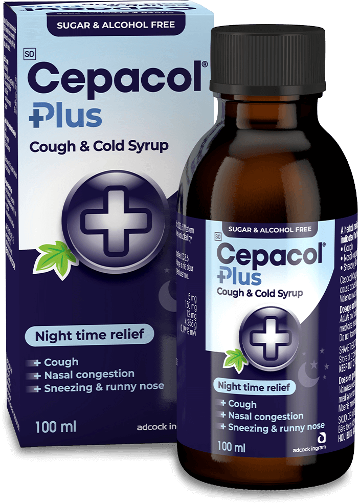 Cepacol Plus Cough & Cold Syrup 100ml