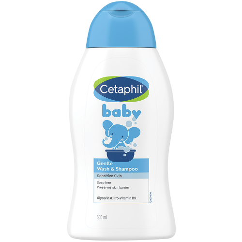 Cetaphil Gentle Baby Wash And Shampoo 300ml