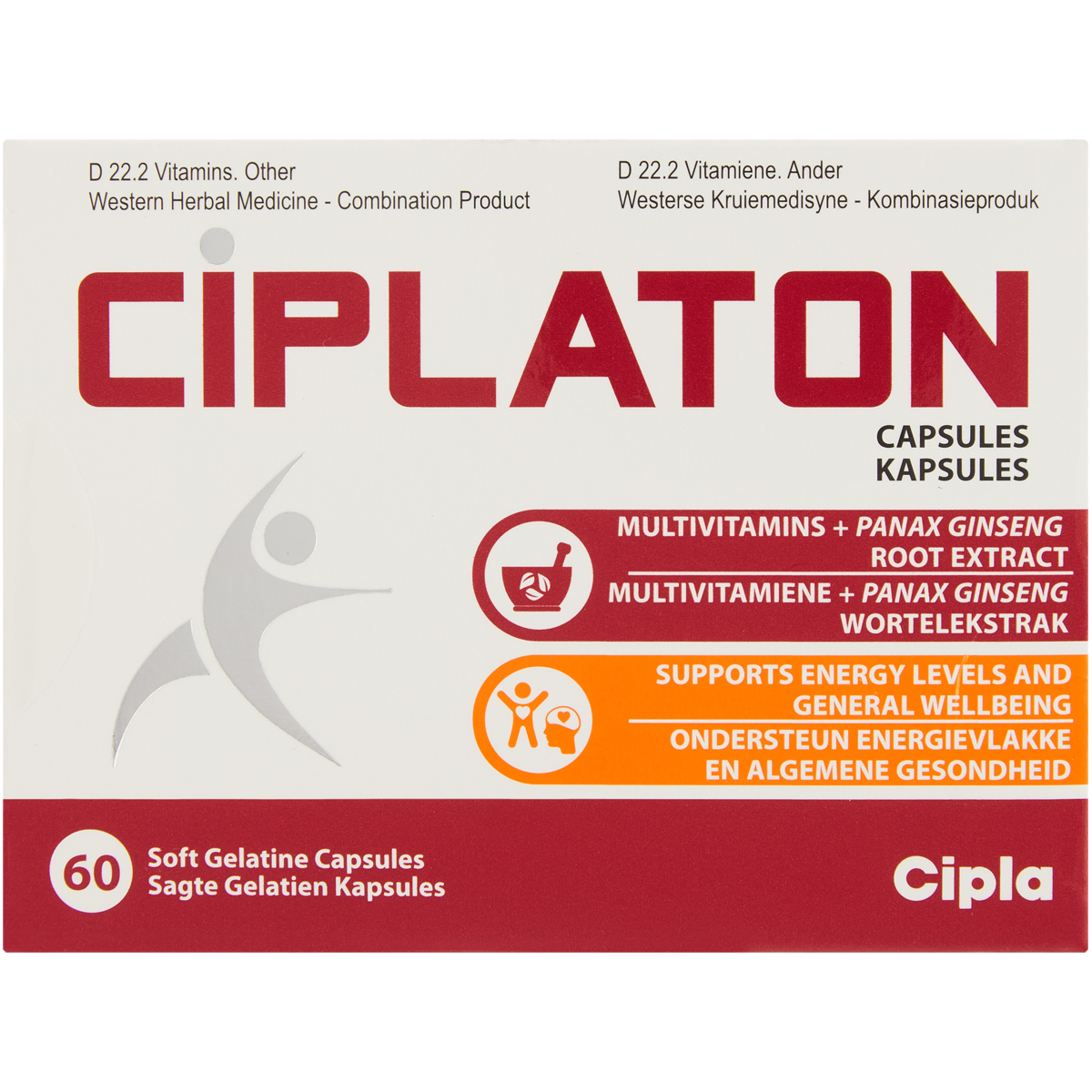 Cipla Ciplaton 60 Capsules