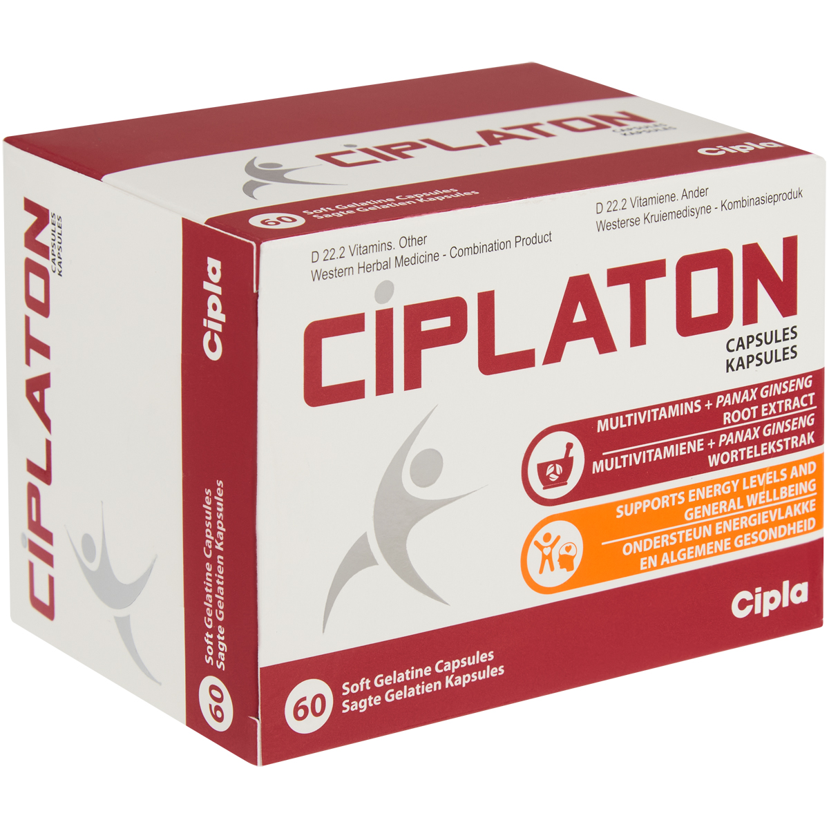 Cipla Ciplaton 60 Capsules