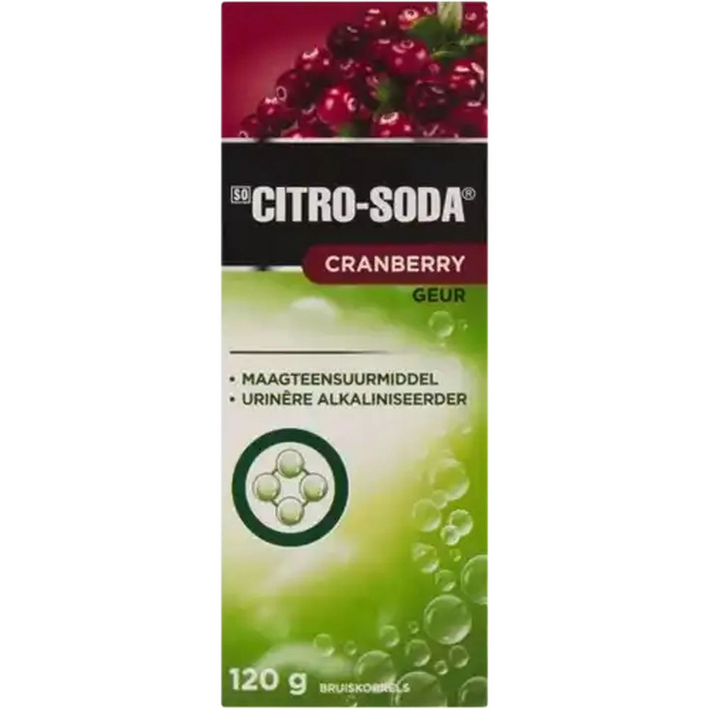 Citro-Soda Effervescent Granules Cranberry 120g