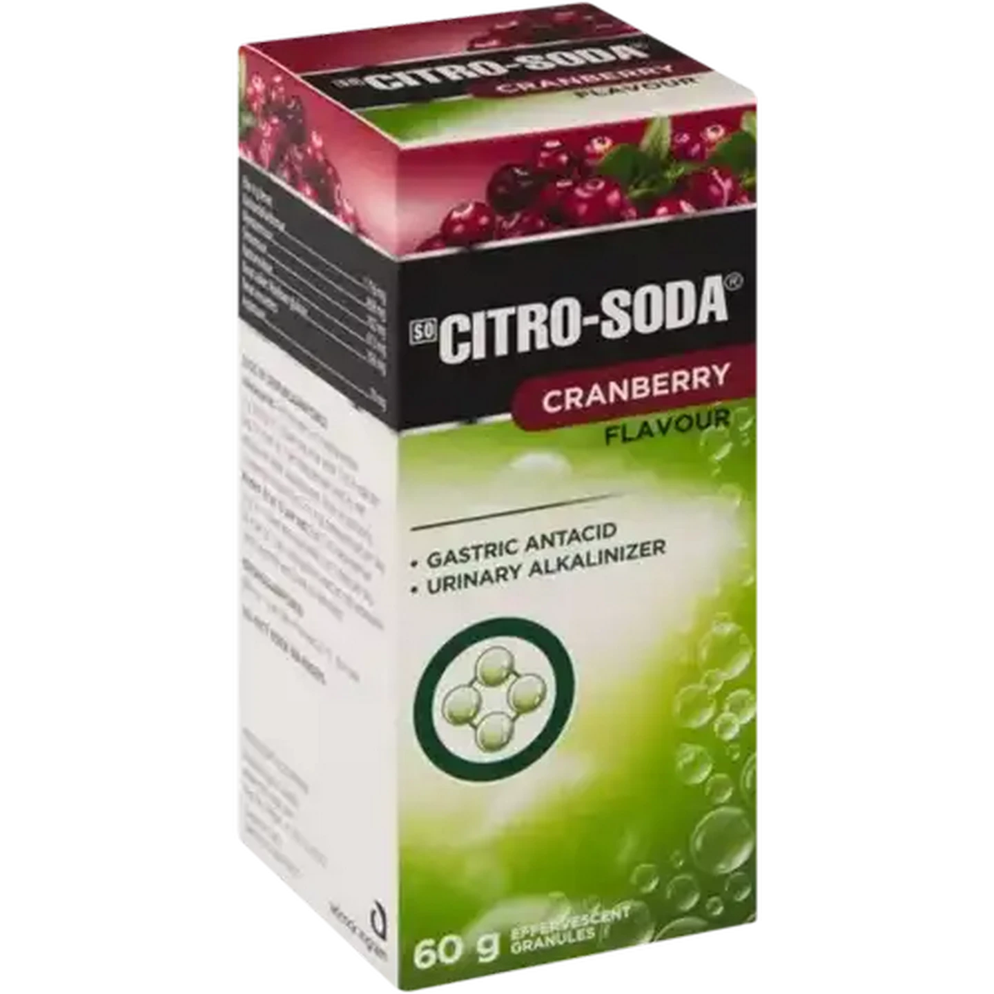 Citro Soda Granules Cranberry 120g