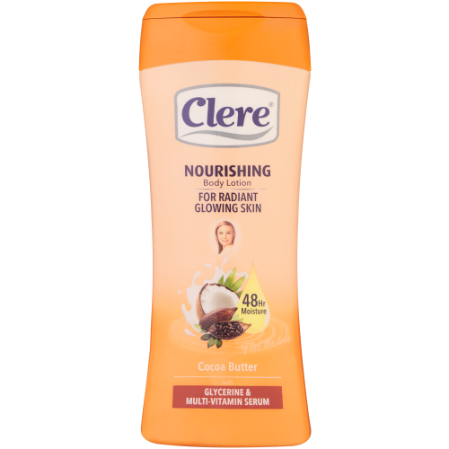 Clere Hand & Body Lotion Cocoa Butter 400ml