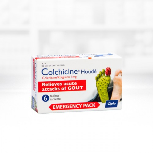 Colchicine 1mg Houde Tablets 6 Tablets