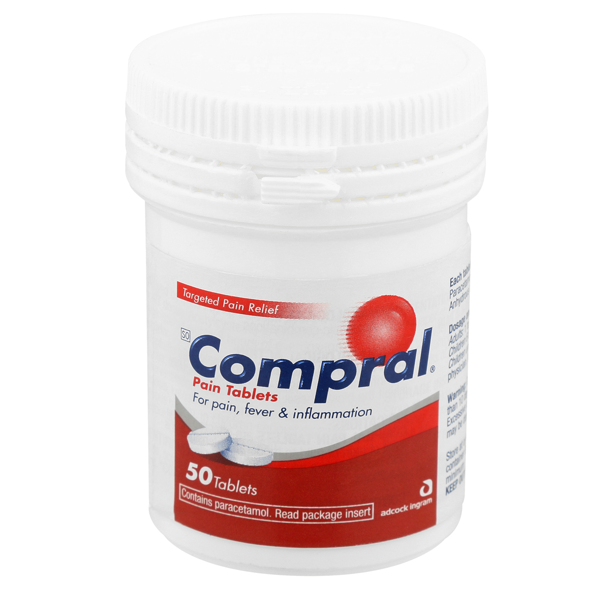 Compral Headache Tablets 50 Tablets