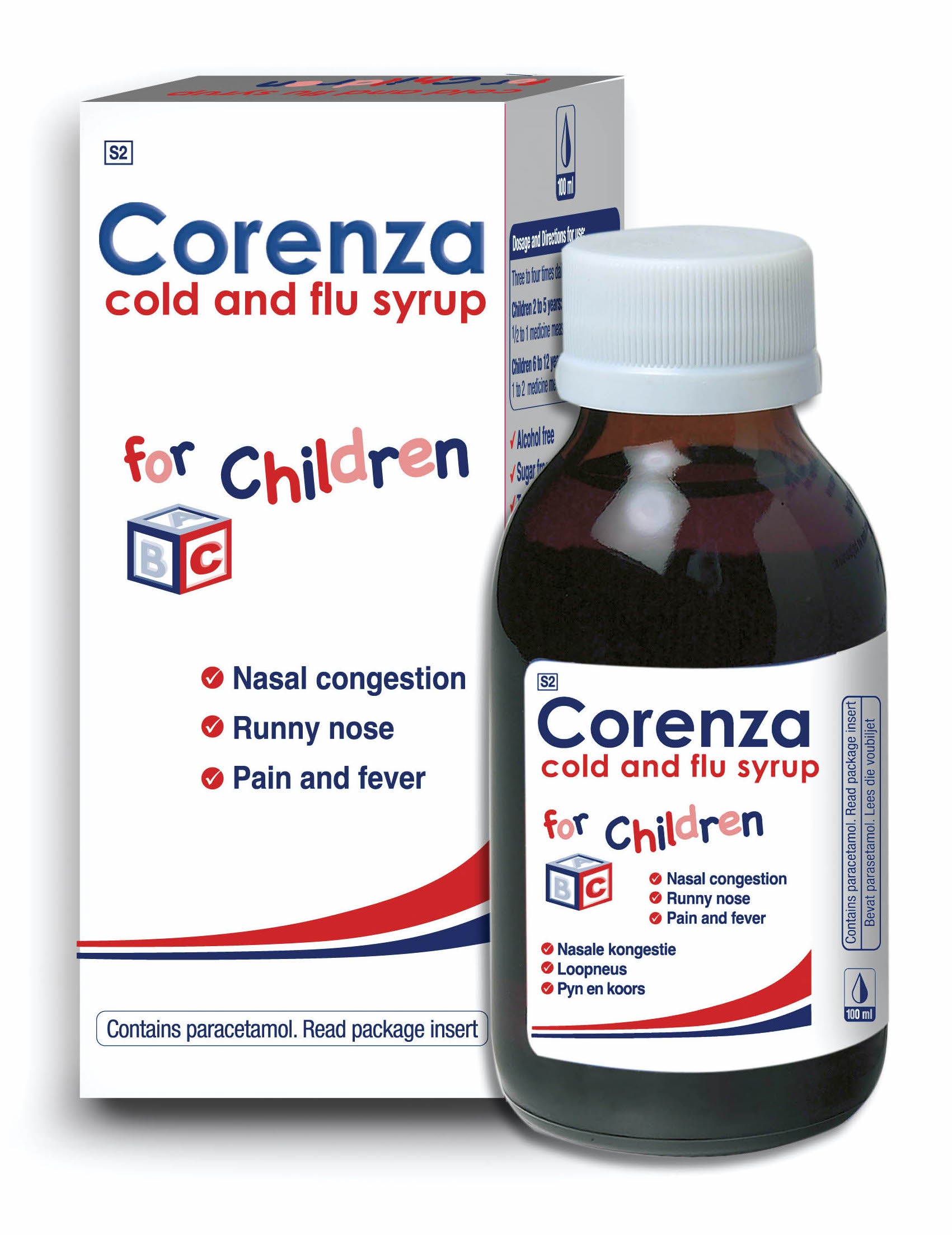 Corenza C Cold & Flu Effervescent Tablets 10's