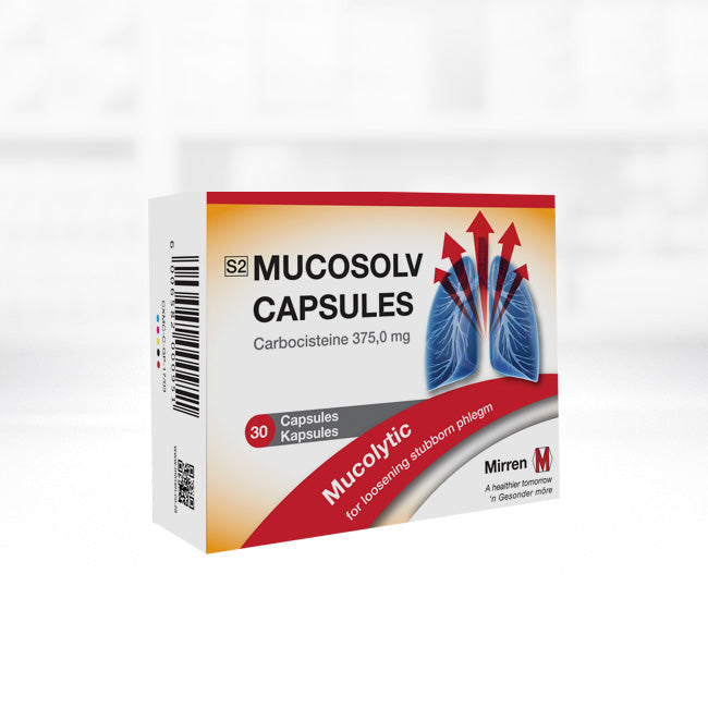 Coryx Mucosolv Capsules 30's