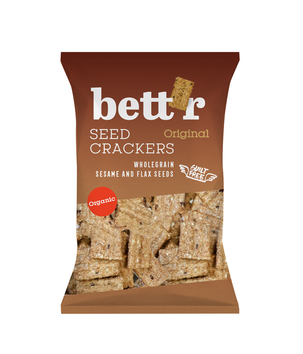 Bett'r Crackers Wholegrain Seeds 150g
