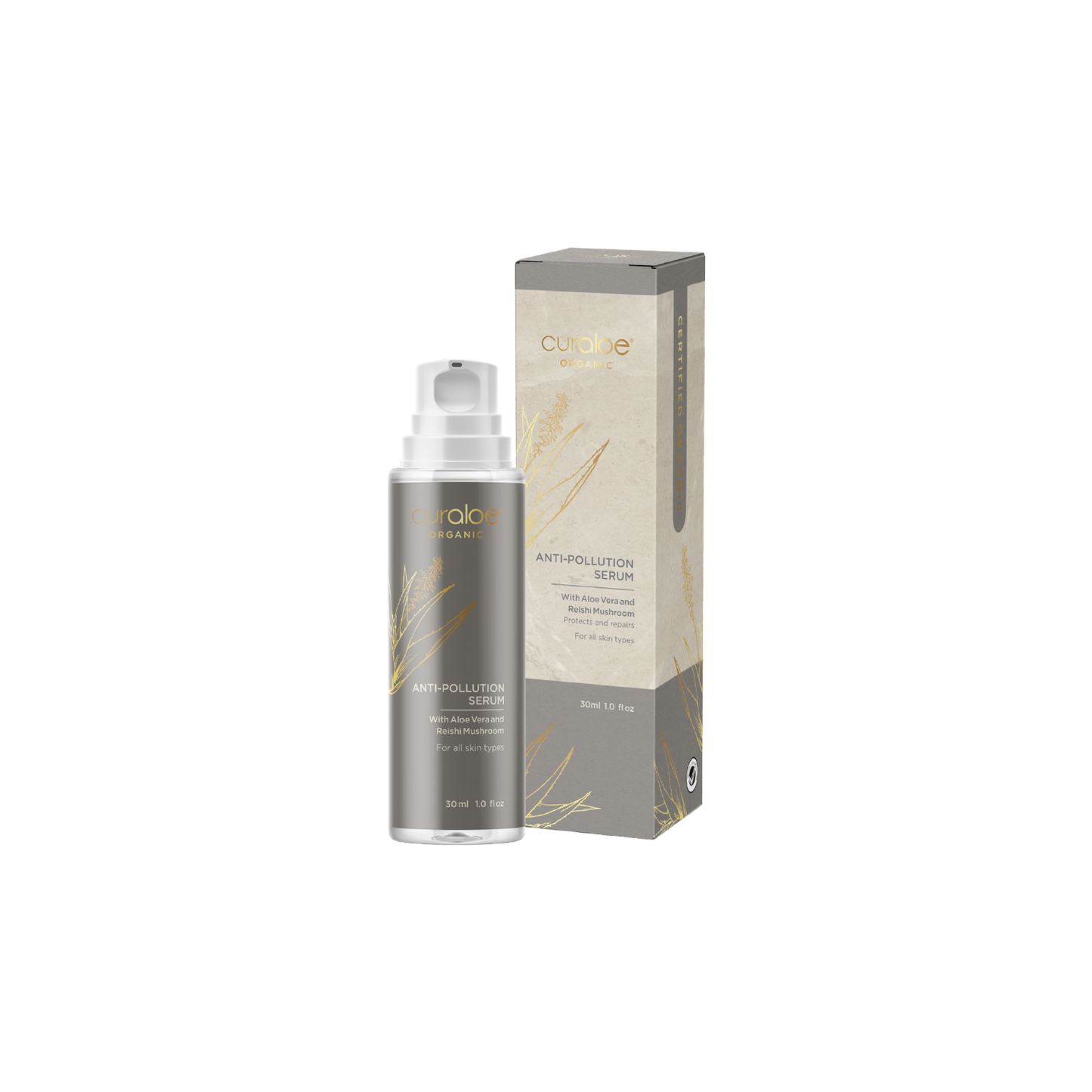 Curaloe Organic Anti Pollution Serum 30ml