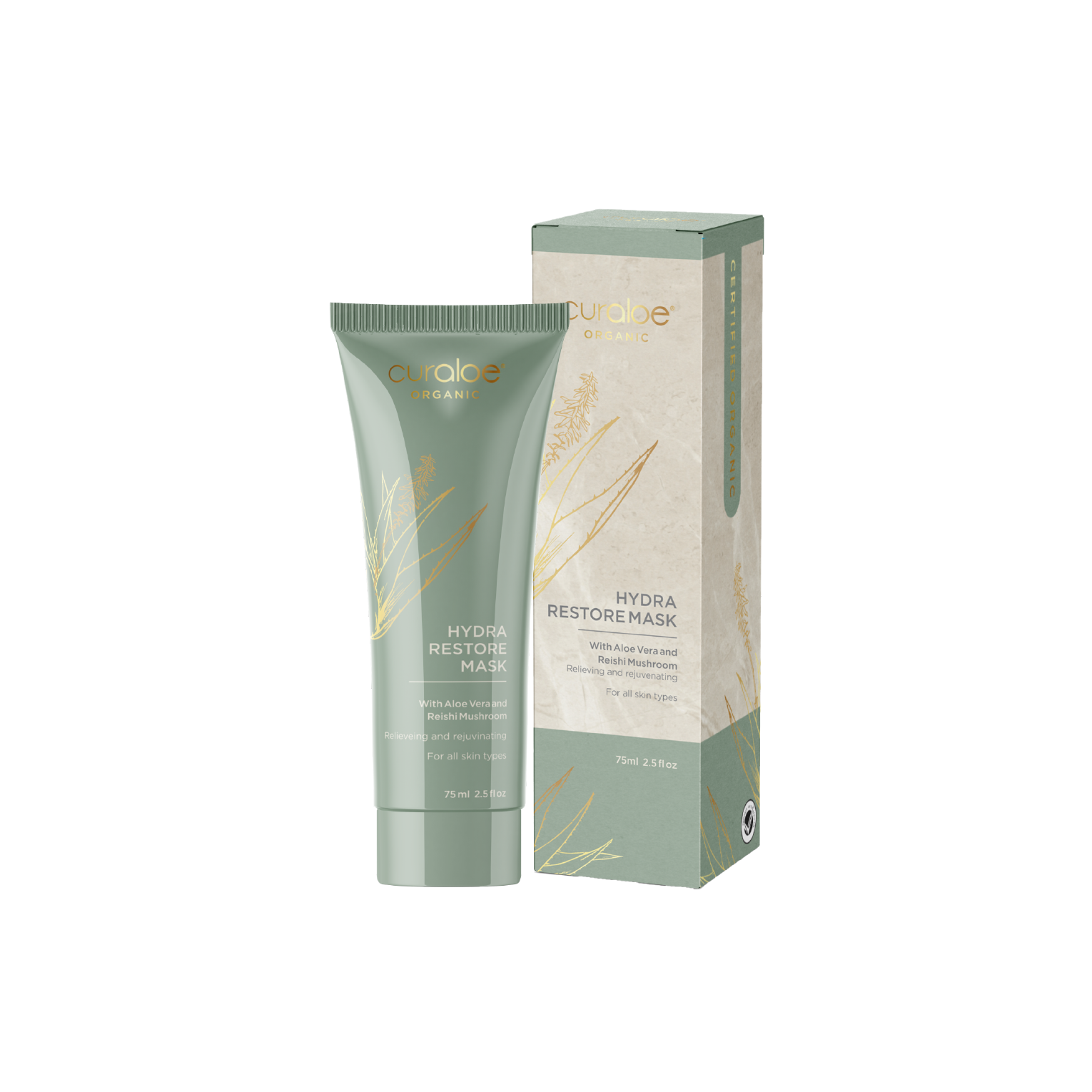 Curaloe Organic Hydra Restore Mask 75ml