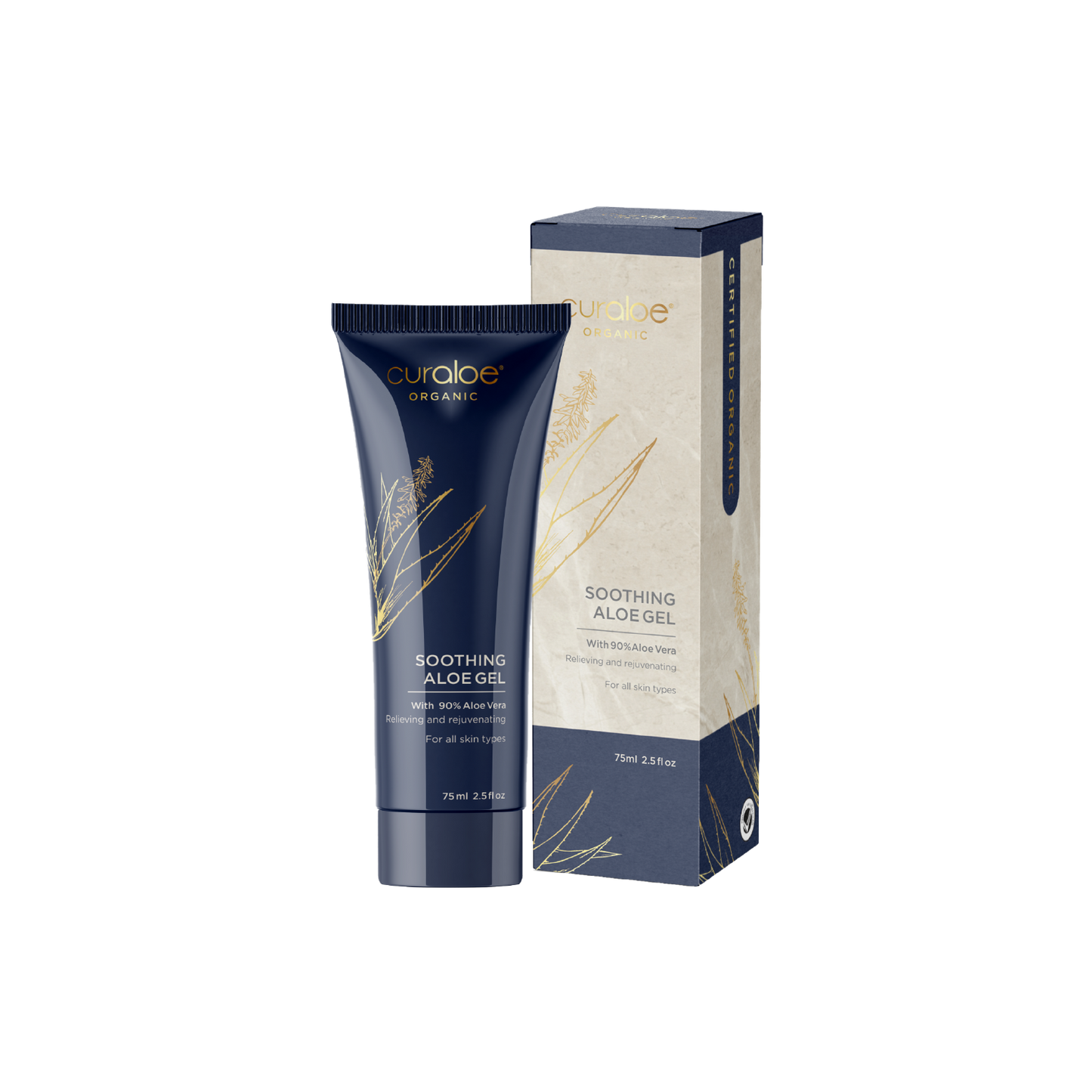 Curaloe Organic Soothing Gel 75ml