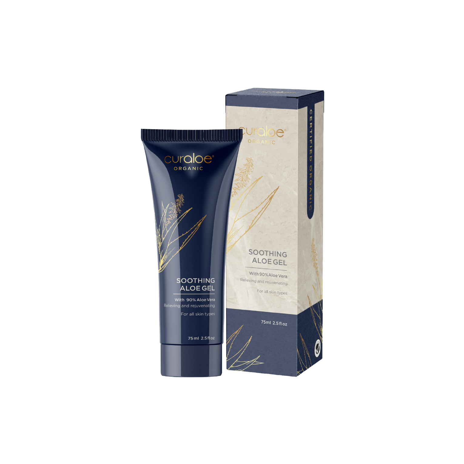 Curaloe Organic Soothing Gel 75ml