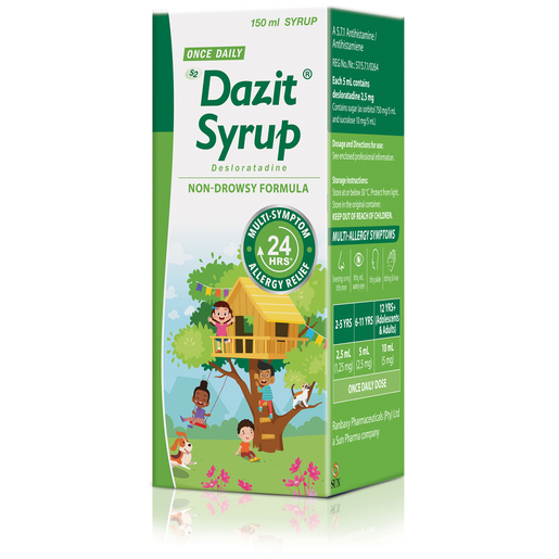 Dazit Syrup 2.5mg/5ml