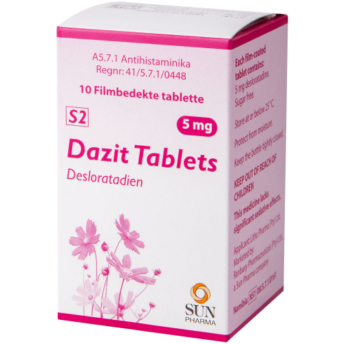 Dazit 5mg Tablets 10's