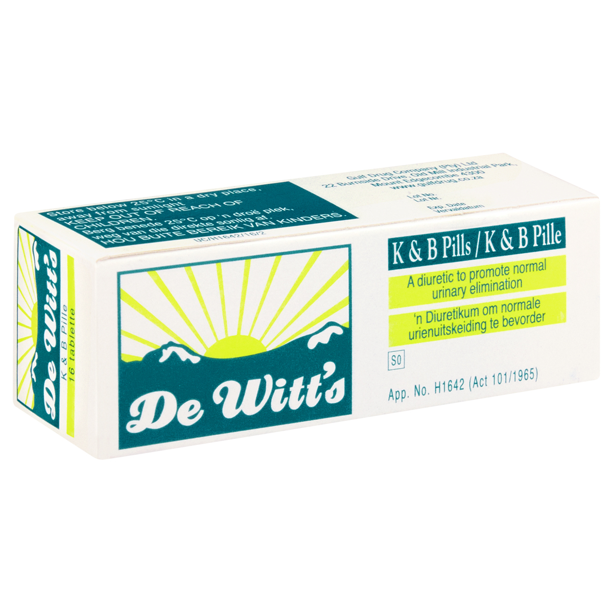 De Witts K&B Pills 40's