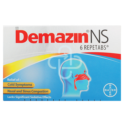 Demazin Ns Repetablets 6's