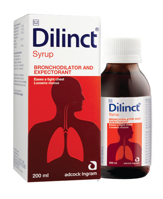 Dilinct Cough Syrup Wet Cough 100ml