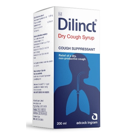 Dilinct Dry Cough Syrup 100ml