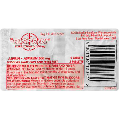Disprin Extra Strength 2 Tablets