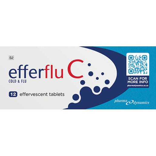 Efferflu C Cold & Flu Effervescent Tablets 12s