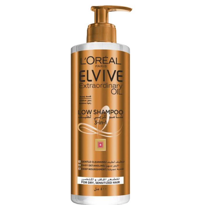 Elvive Low Shampoo Extraordinary Oil 400ml