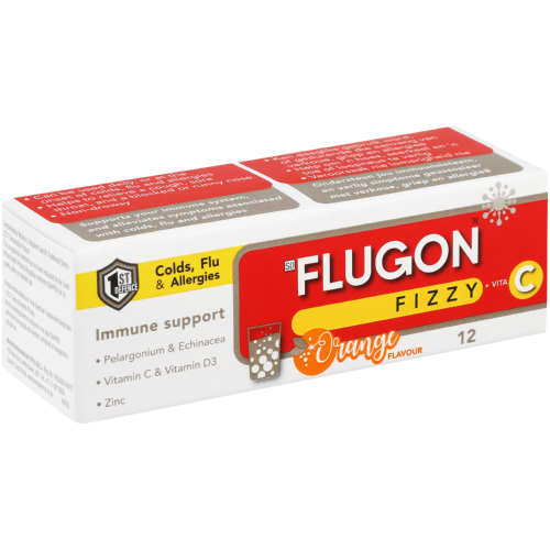 Flugon Adult Fizzy Orange 12s