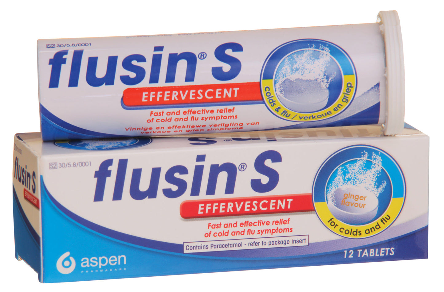 Flusin S Effer Tablets 12's