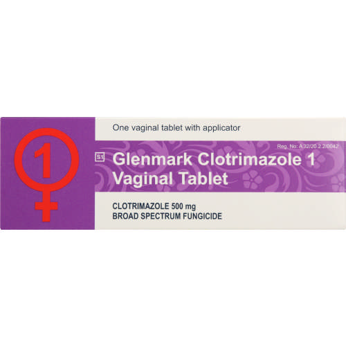 Glenmark Vaginal Tablet 1's