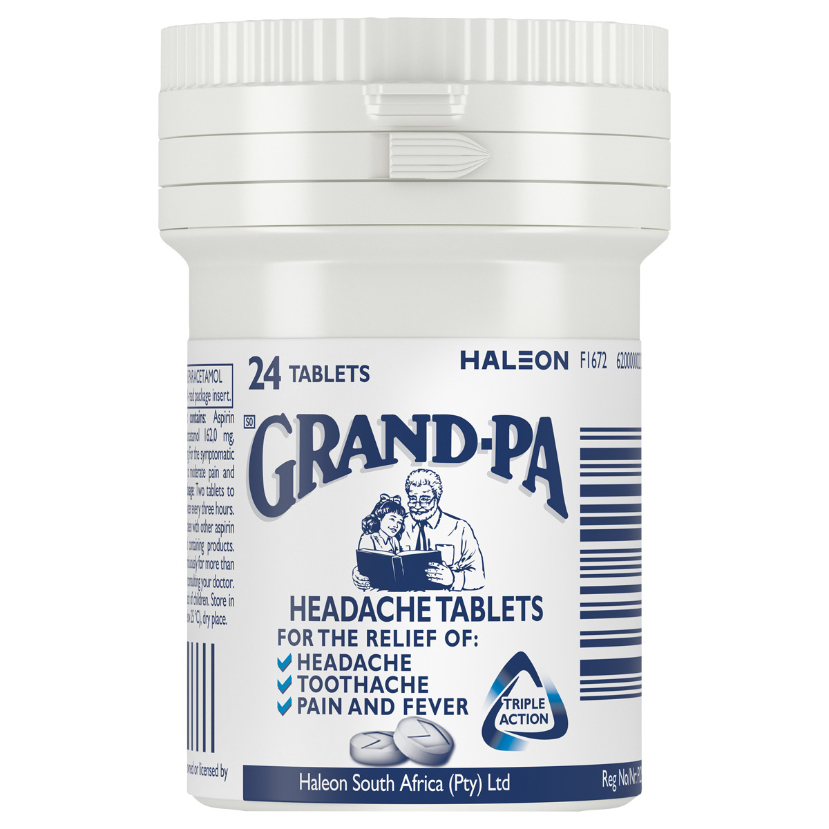 Grand-pa Headache Tablets 24 Tablets