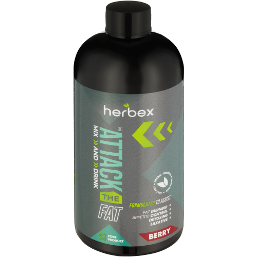Herbex Attack the Fat Mix 'n Drink Berry 400ml