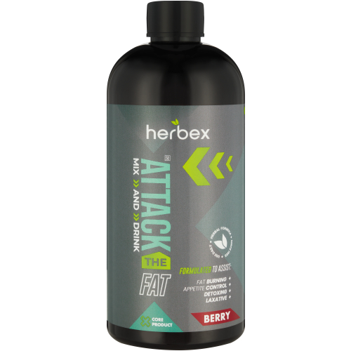 Herbex Attack the Fat Mix 'n Drink Berry 400ml