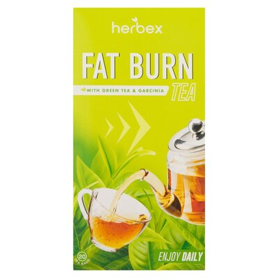 Herbex Slimmers Fatburn Tea Lemon & Mint 20's