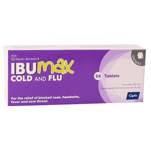 Ibumax Cold And Flu Tablets 24s