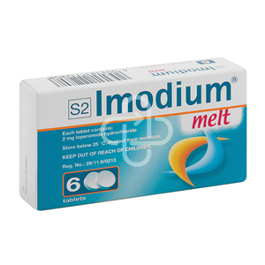 Imodium Melt 2mg Tablets 6's