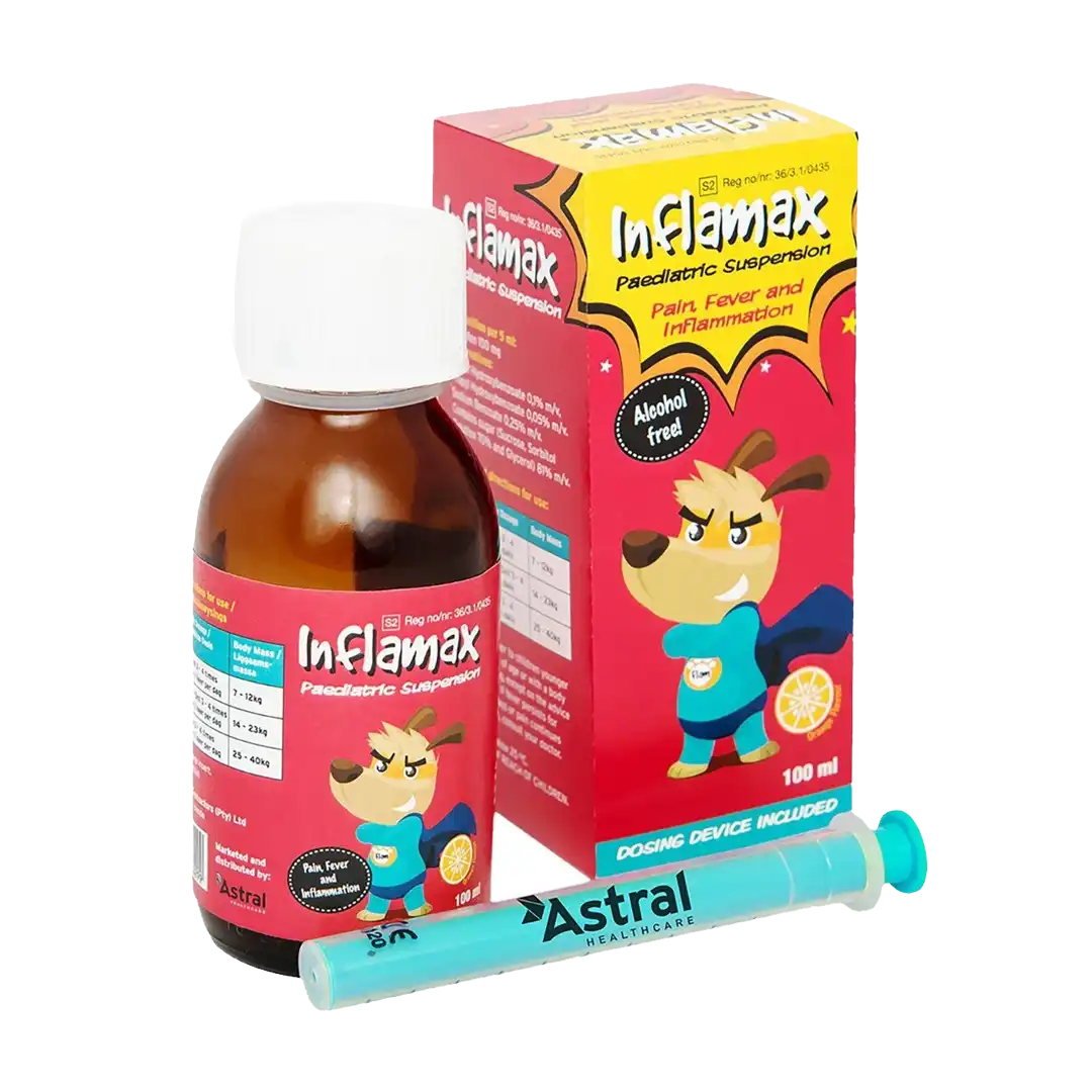 Inflamax Paediatric Suspension 100ml