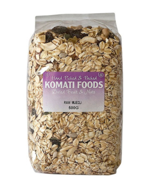 Komati Raw Muesli 500g