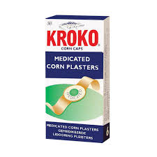 Kroko Corn Caps Medicated Corn Plasters 6 Pack