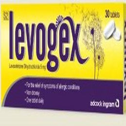 Levogex 5mg Tablets 30's