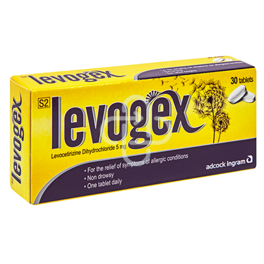 Levogex 5mg Tablets 30's
