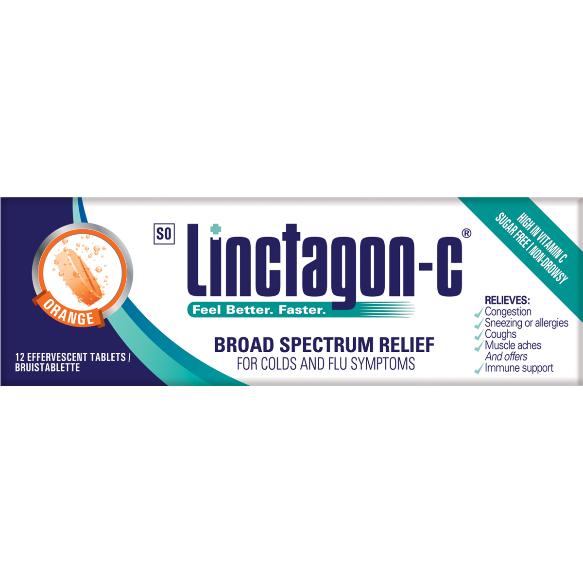 Linctagon-C Effervescent Tablets 12s