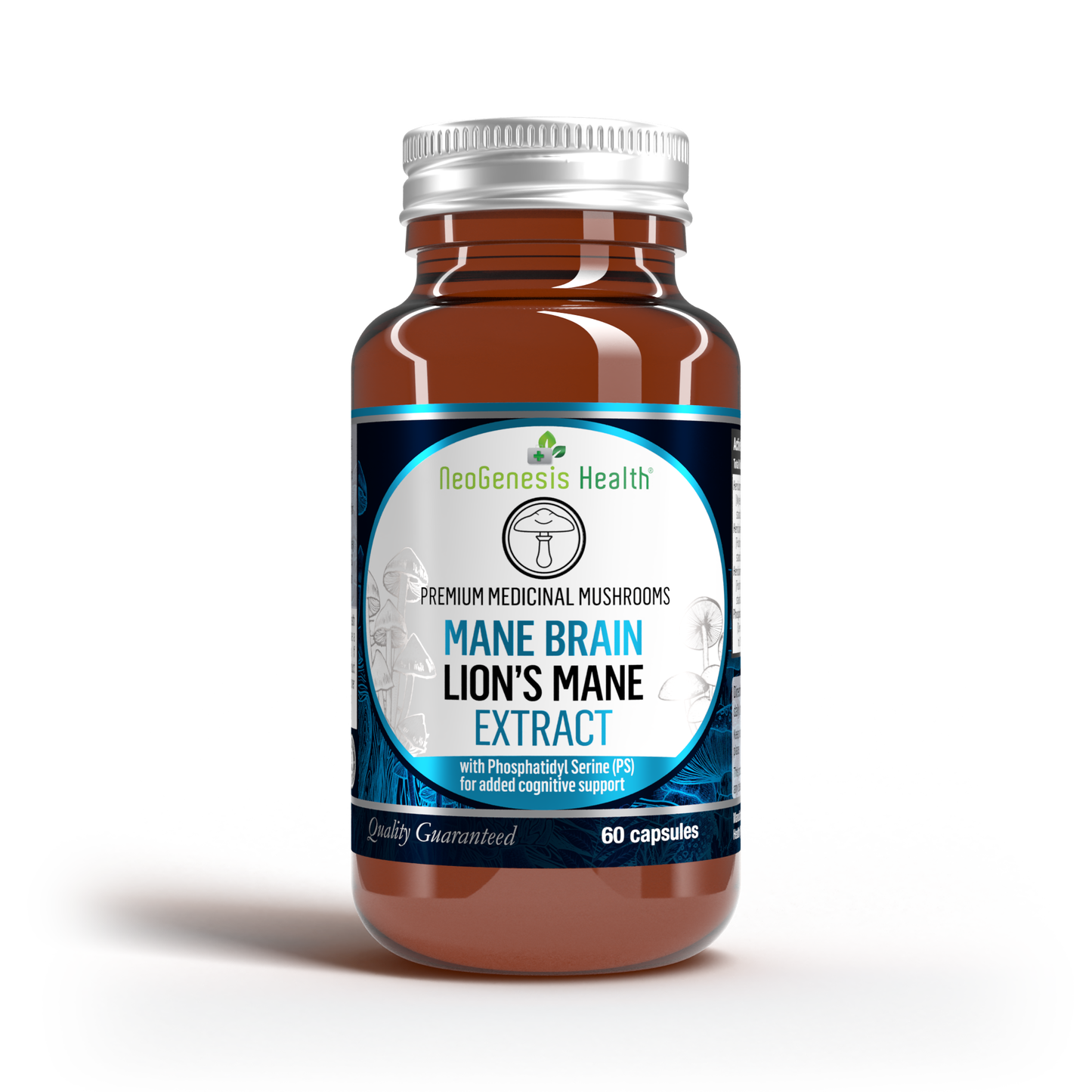 NeoGenesis Mane Brain Lion's Mane With Phosphatidyl Serine 60s