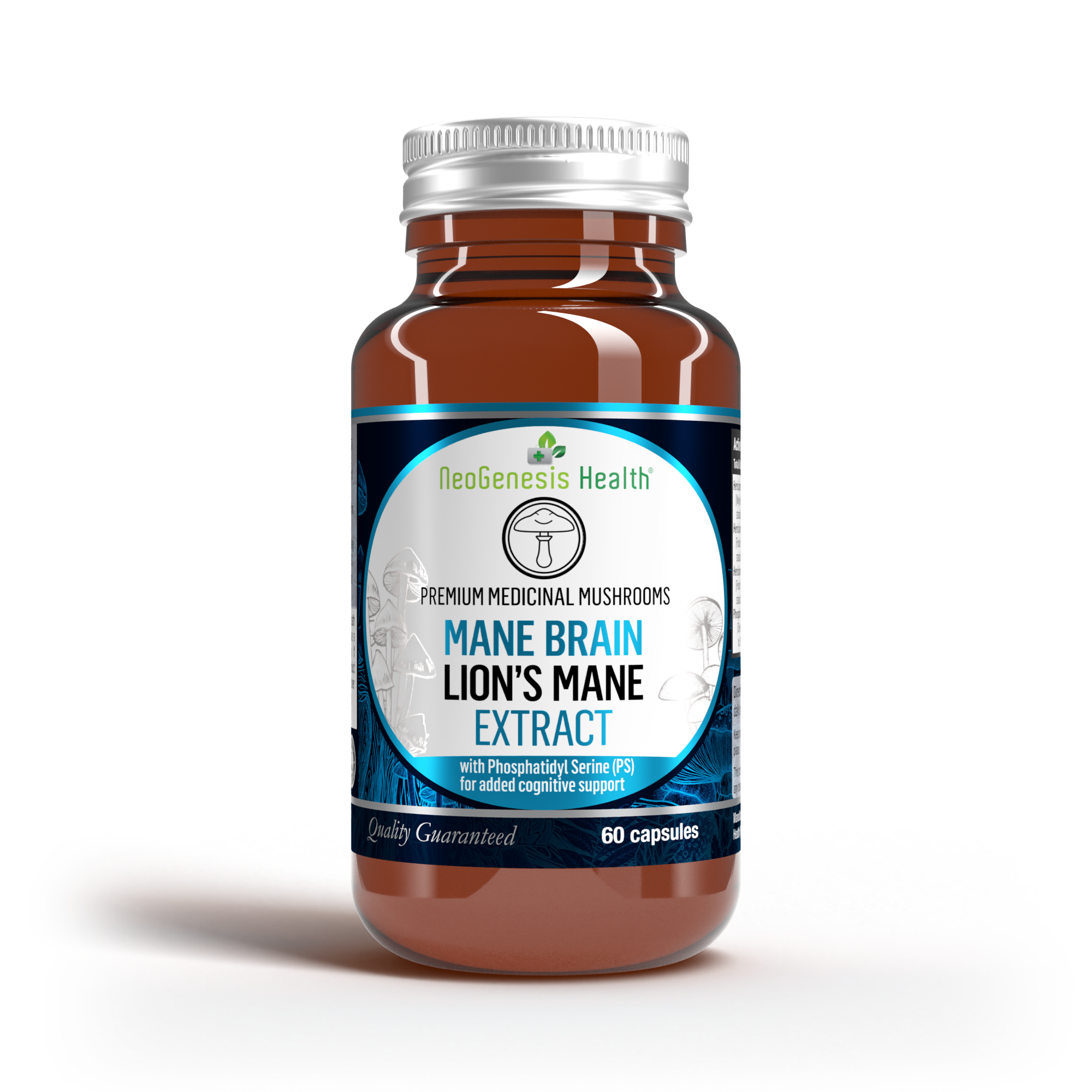 NeoGenesis Mane Brain Lion's Mane With Phosphatidyl Serine 60s
