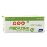 Medazine 50mg Nausea Tablets 20 Tablets