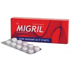 Migril Tablets 10  Tablets