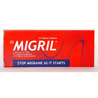 Migril Tablets 10  Tablets