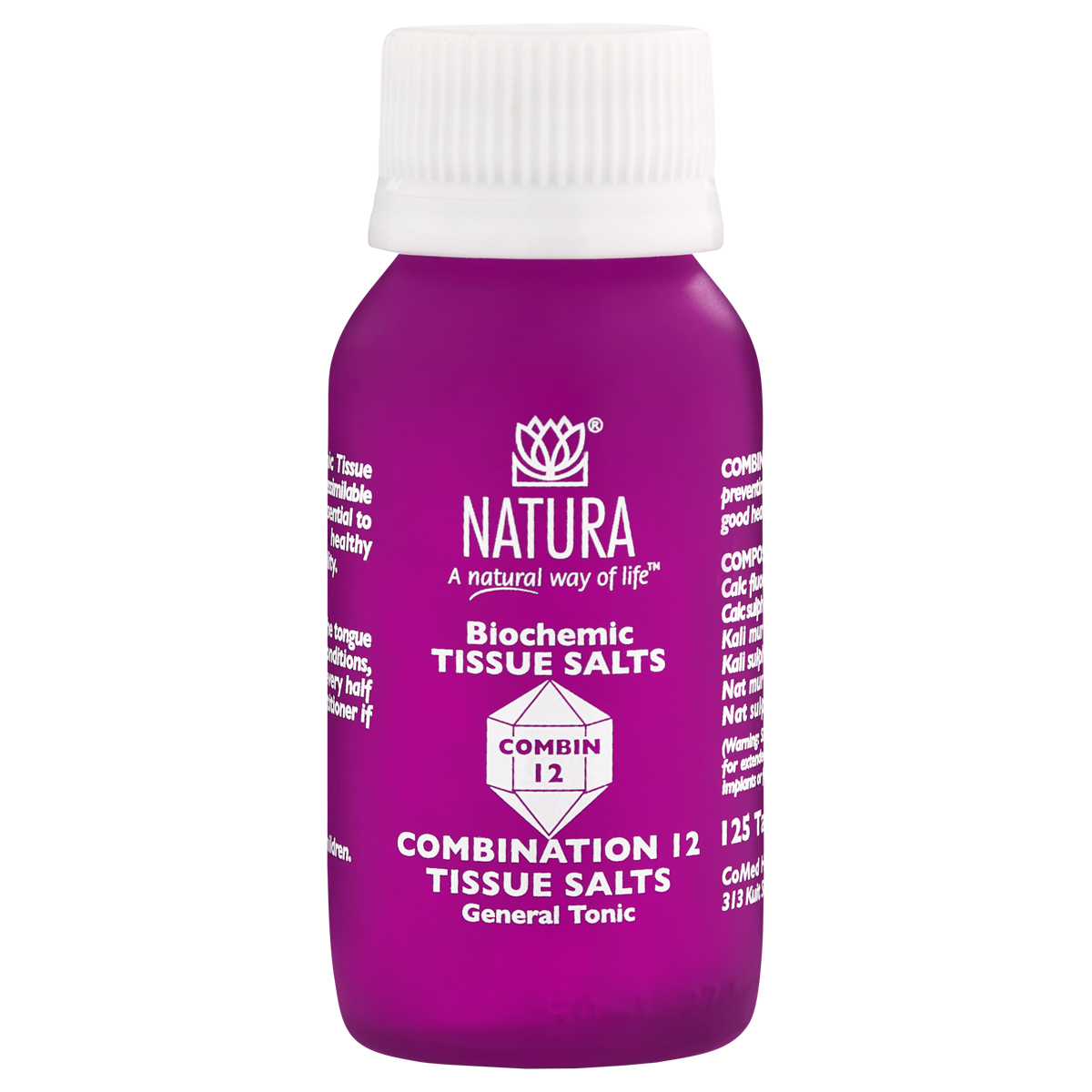 Natura Biochemic Tissue Salts Kali Sulp 125 Tablets
