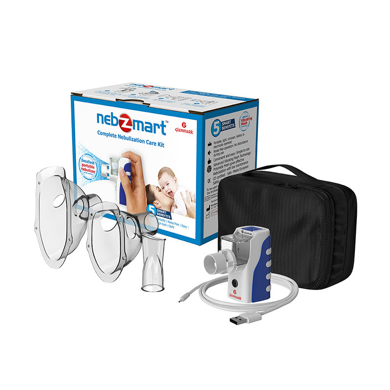Glenmark Nebzmart Complete Nebulisation Care Kit