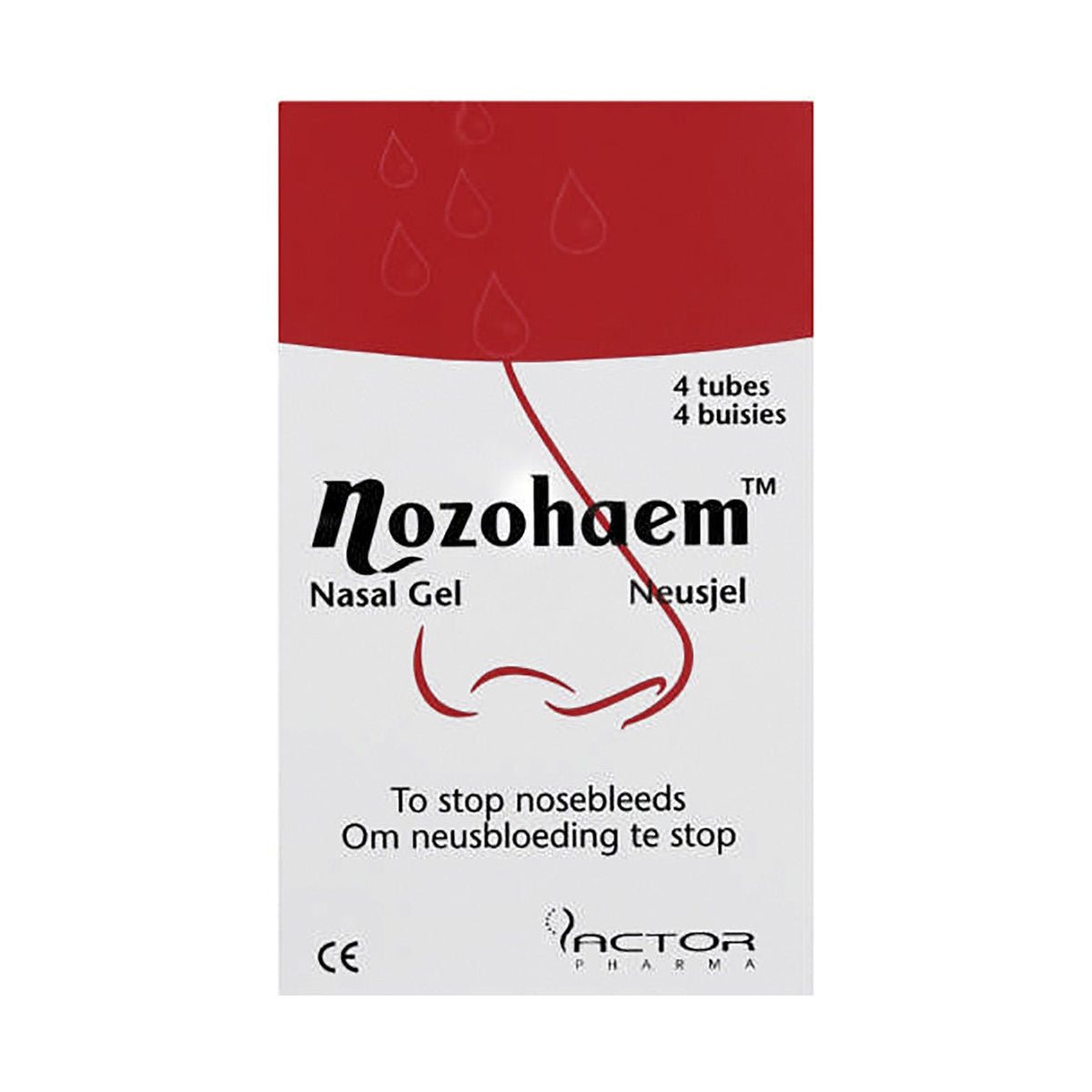 Nozohaem Nasal Gel 4 X 5ml Tubes